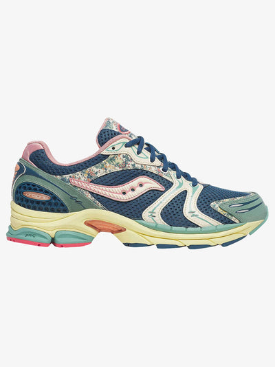 Saucony ProGrid Triumph 4 'Floral Blue Beige' – side