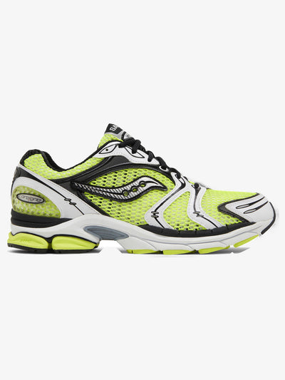 Saucony ProGrid Triumph 4 'Yellow Silver' – side