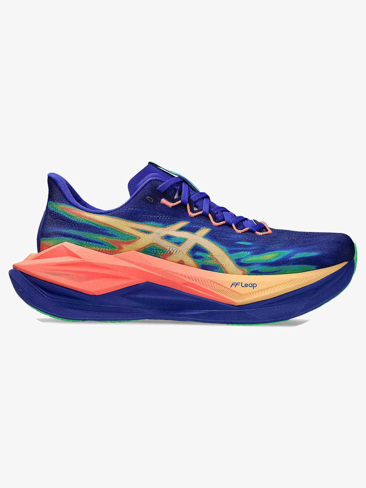 ASICS Superblast 3 'Cobalt Burst Light Orange' – side