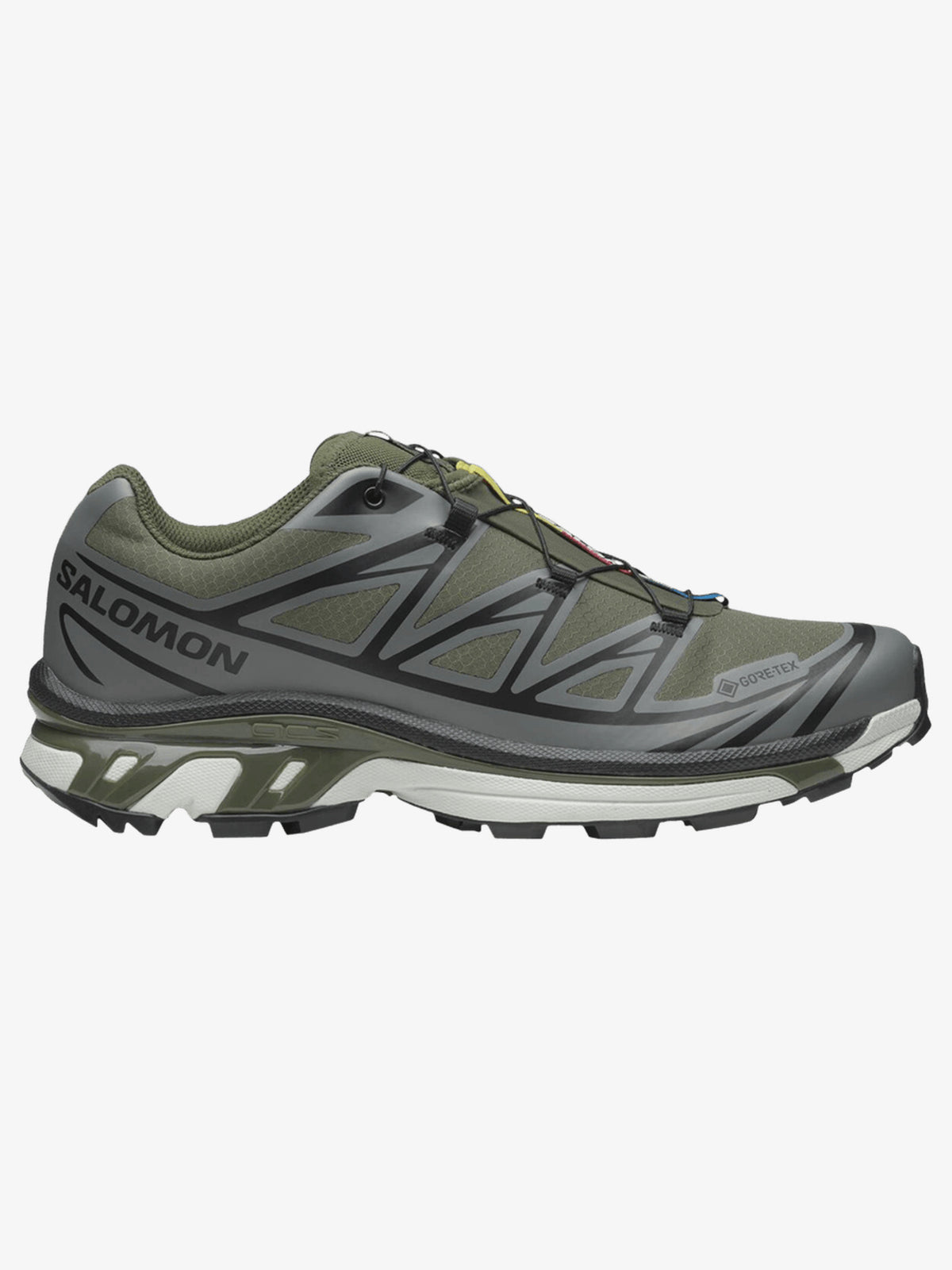 Salomon XT-6 Gore-Tex 'Olive Night' – side