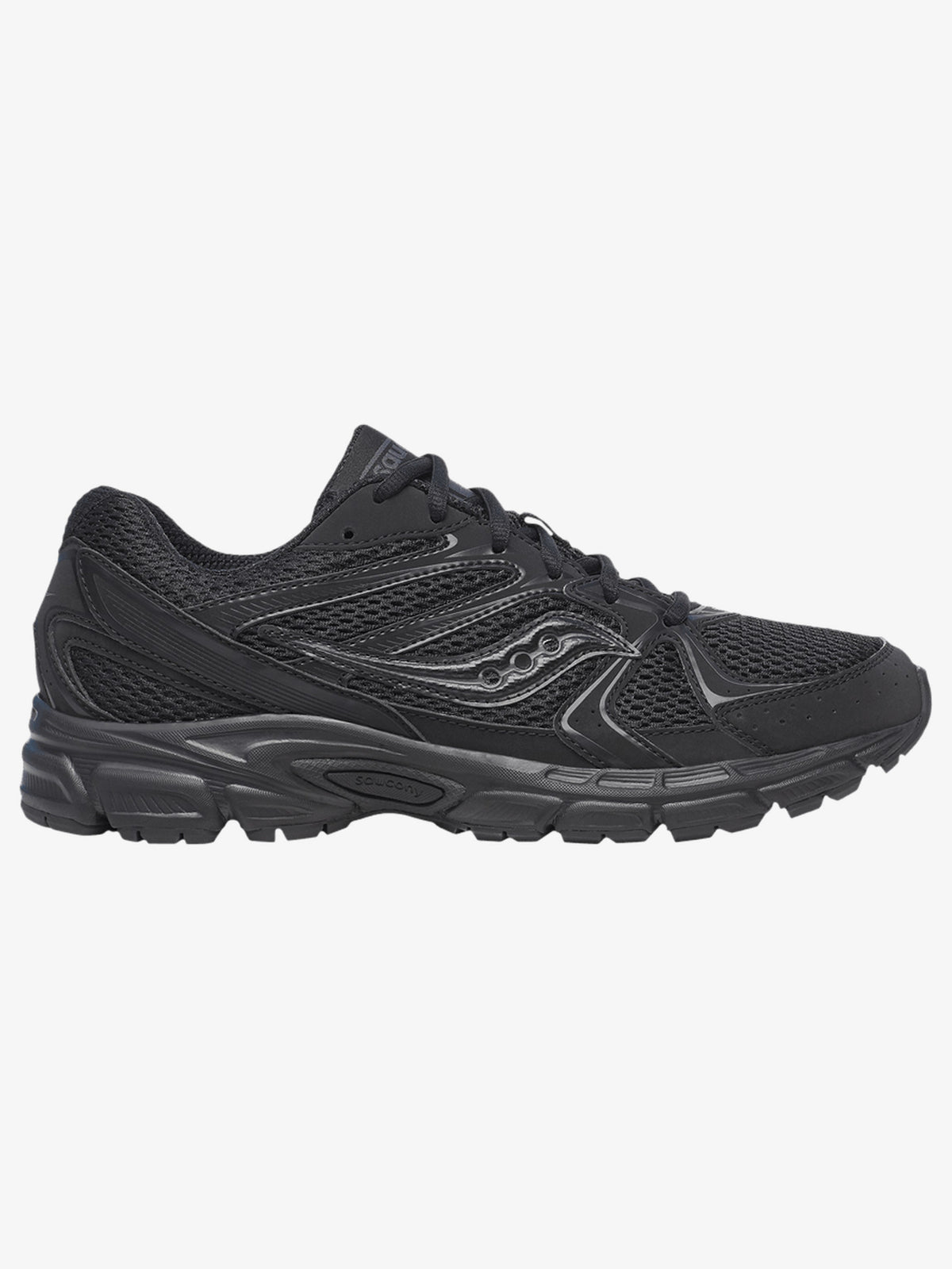 Saucony Ride Millennium Matte 'Triple Black' – side