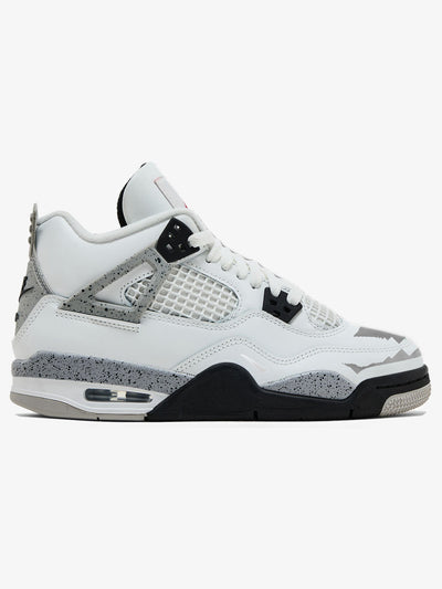 Jordan 4 Retro 'White Cement (2025)' (GS) – side