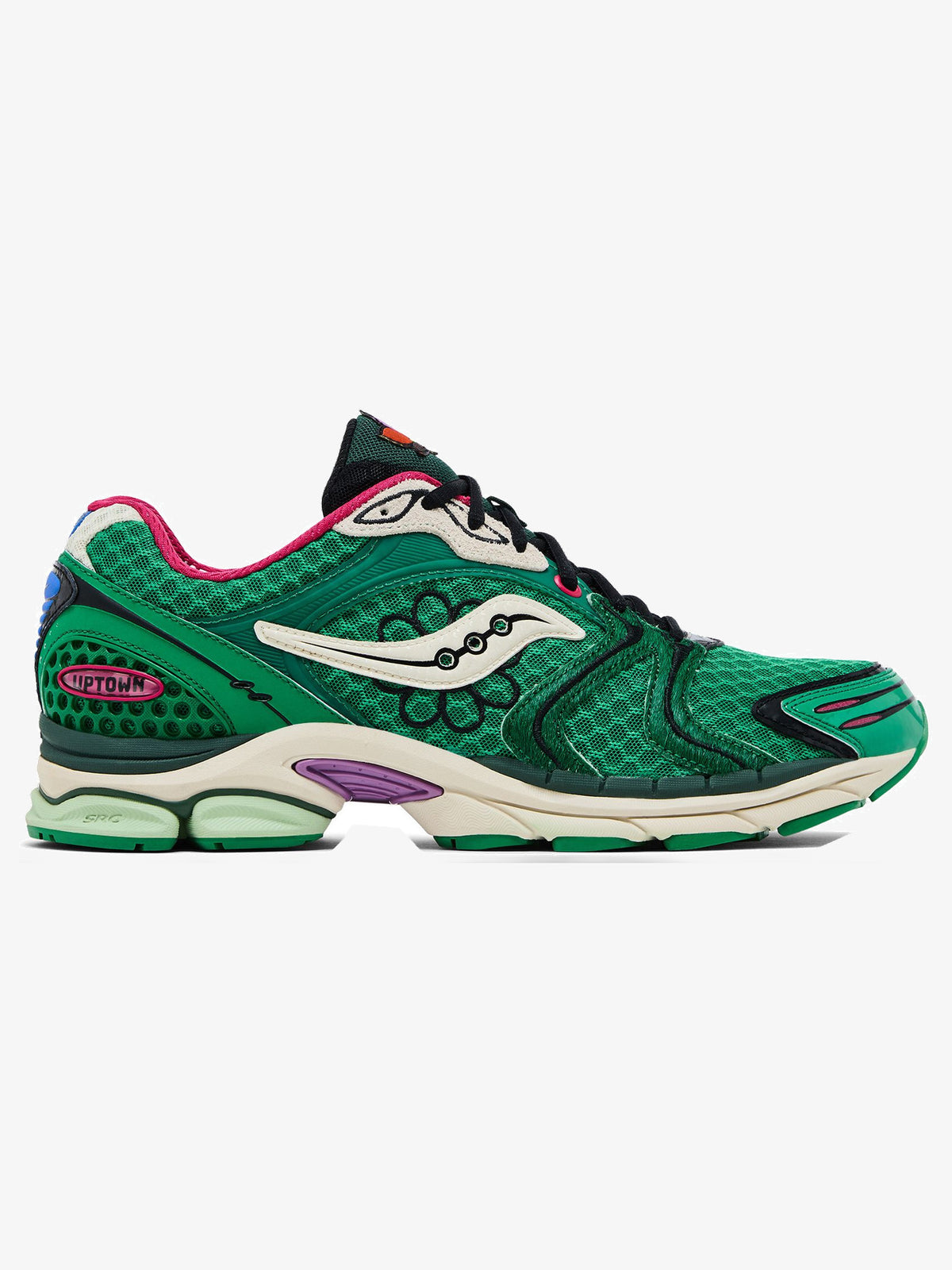 Saucony ProGrid Triumph 4 'Jae Tips Flowers Grow Uptown Sugar Maple' – side