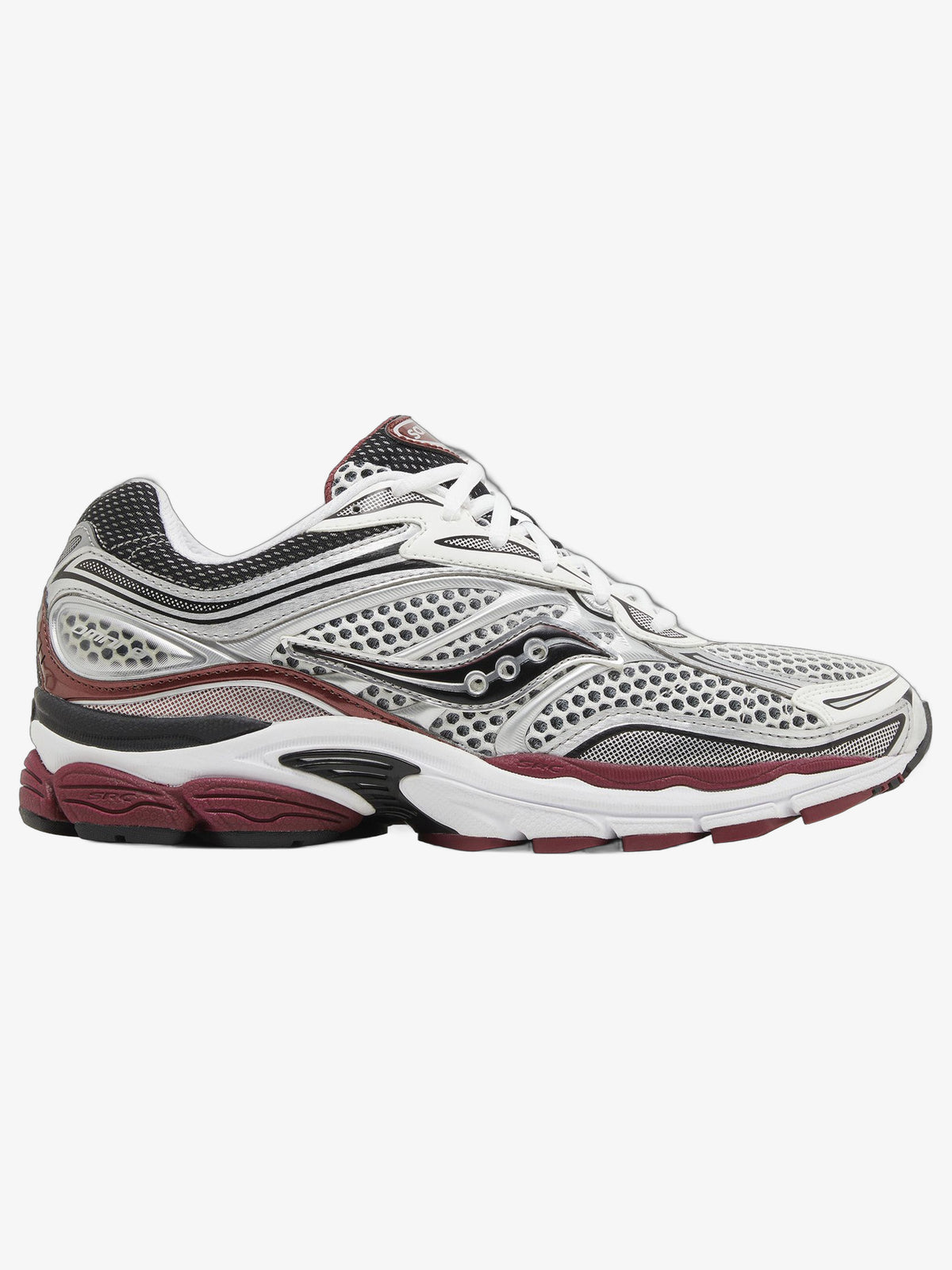 Saucony ProGrid Omni 9 OG 'White Silver Red' – side