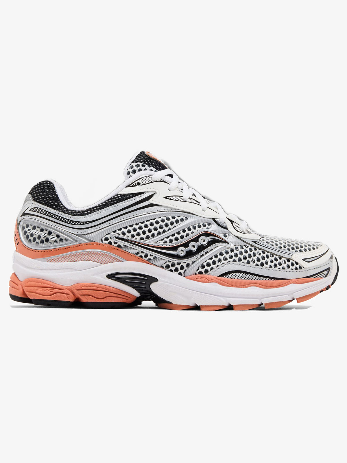 Saucony ProGrid Omni 9 'Silver Orange Black' – side