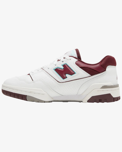 New Balance 550 Burgundy Turquoise