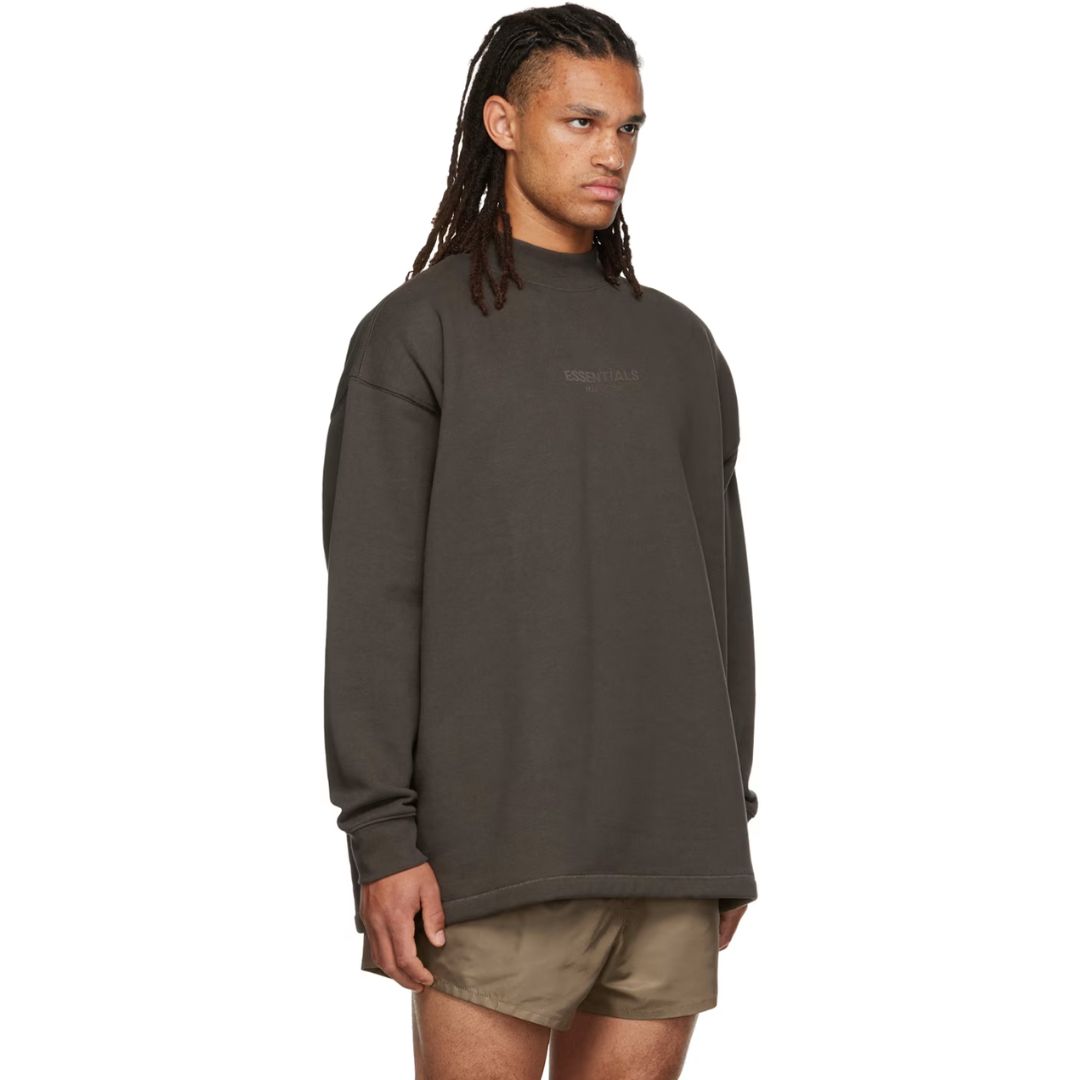 Fear of God ESSENTIALS Gray Relaxed Sweatshirt