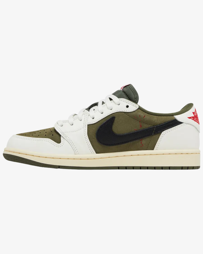 Travis Scott x Air Jordan 1 Low OG SP Medium Olive