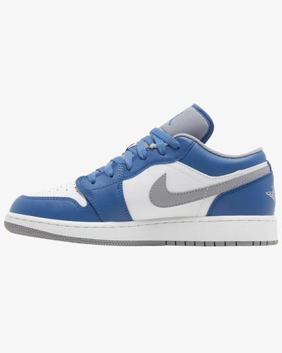Air Jordan 1 Low GS True Blue Cement Air Jordan