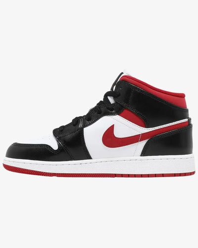 Air Jordan 1 Mid GS Black Gym Red Air Jordan