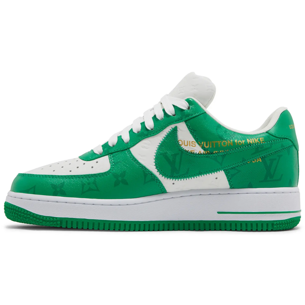 Louis Vuitton Nike Air Force 1 Low By Virgil Abloh White Green