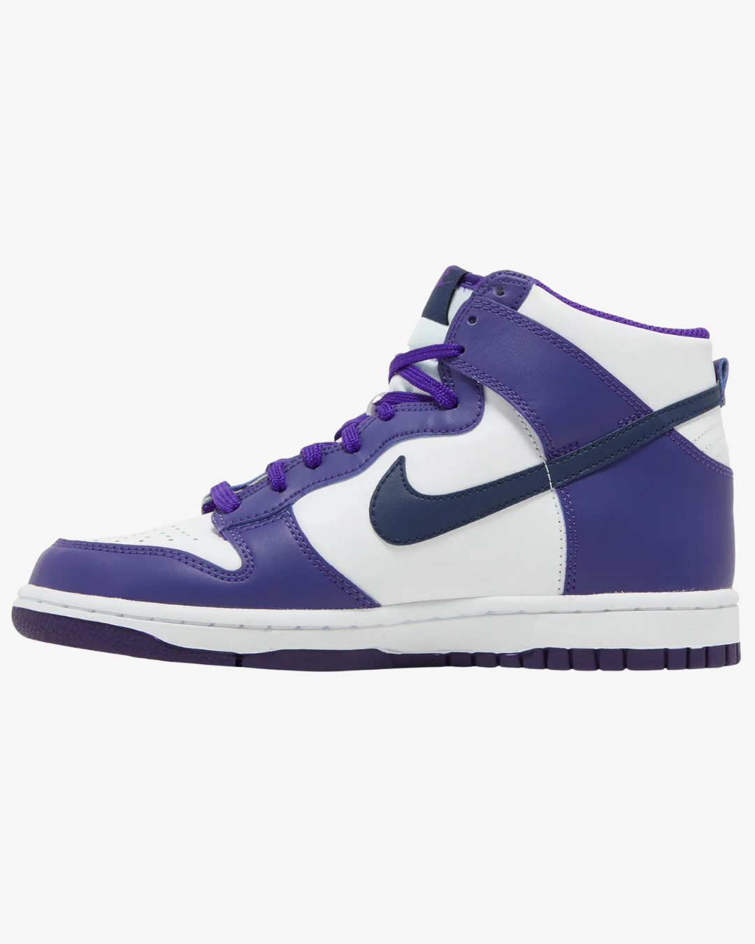 Nike Dunk High GS Electro Purple Midnight Navy