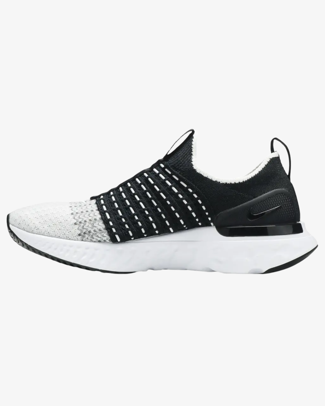 Nike React Phantom Run Flyknit 2 Black White Wmns