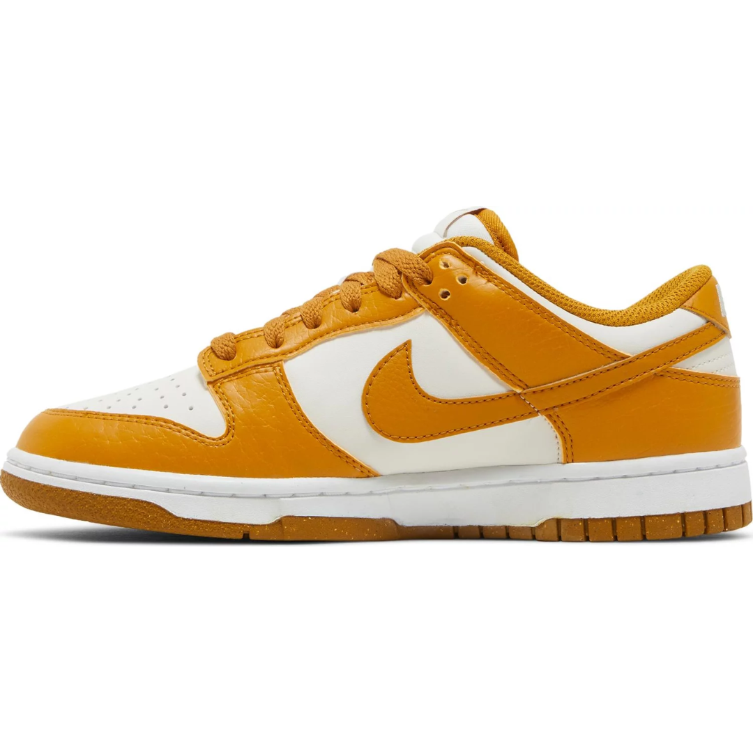 Nike Dunk Low Next Nature Phantom Gold Suede (Women's)