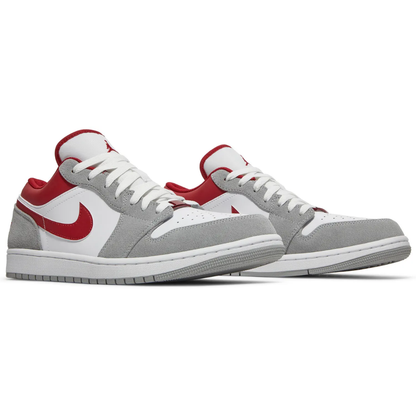 Jordan 1 Low SE Light Smoke Grey Gym Red