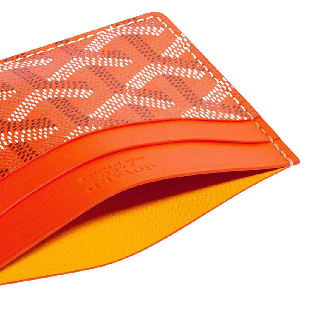 Goyard Saint-Sulpice Card Holder – Orange
