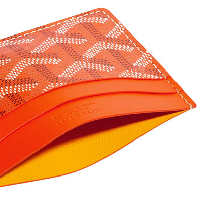 Goyard Saint-Sulpice Card Holder – Orange