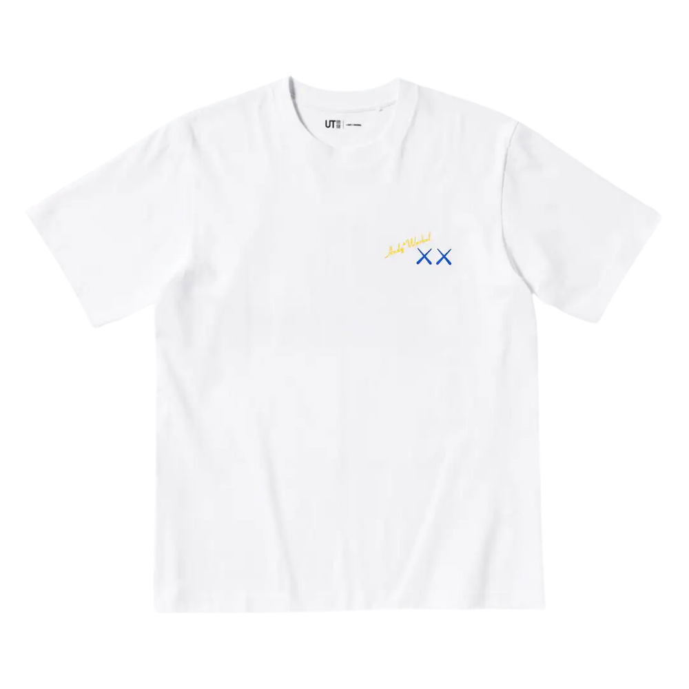 KAWS x Uniqlo Warhol UT Graphic T-shirt White