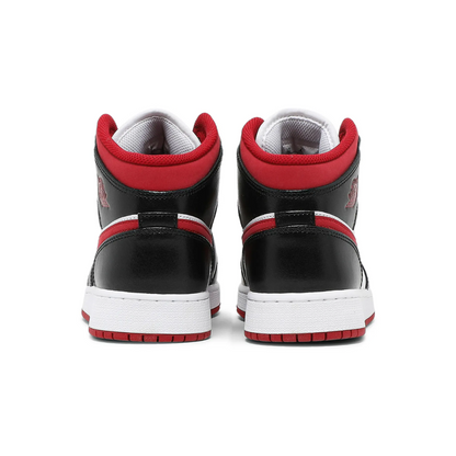 Jordan 1 Mid Gym Red Black White (GS)