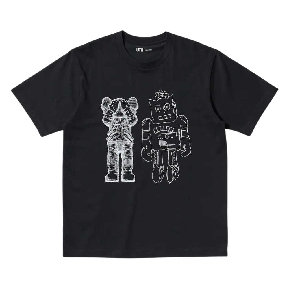 KAWS x Uniqlo Warhol UT Graphic T-shirt Black