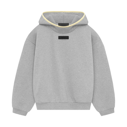 Fear of God Essentials Hoodie Light Heather Grey/Garden Yellow