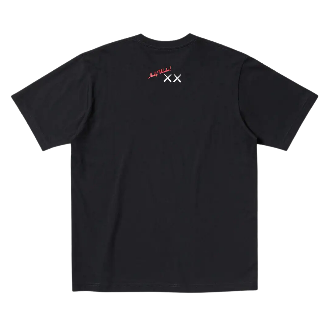 KAWS x Uniqlo Warhol UT Graphic T-shirt Black