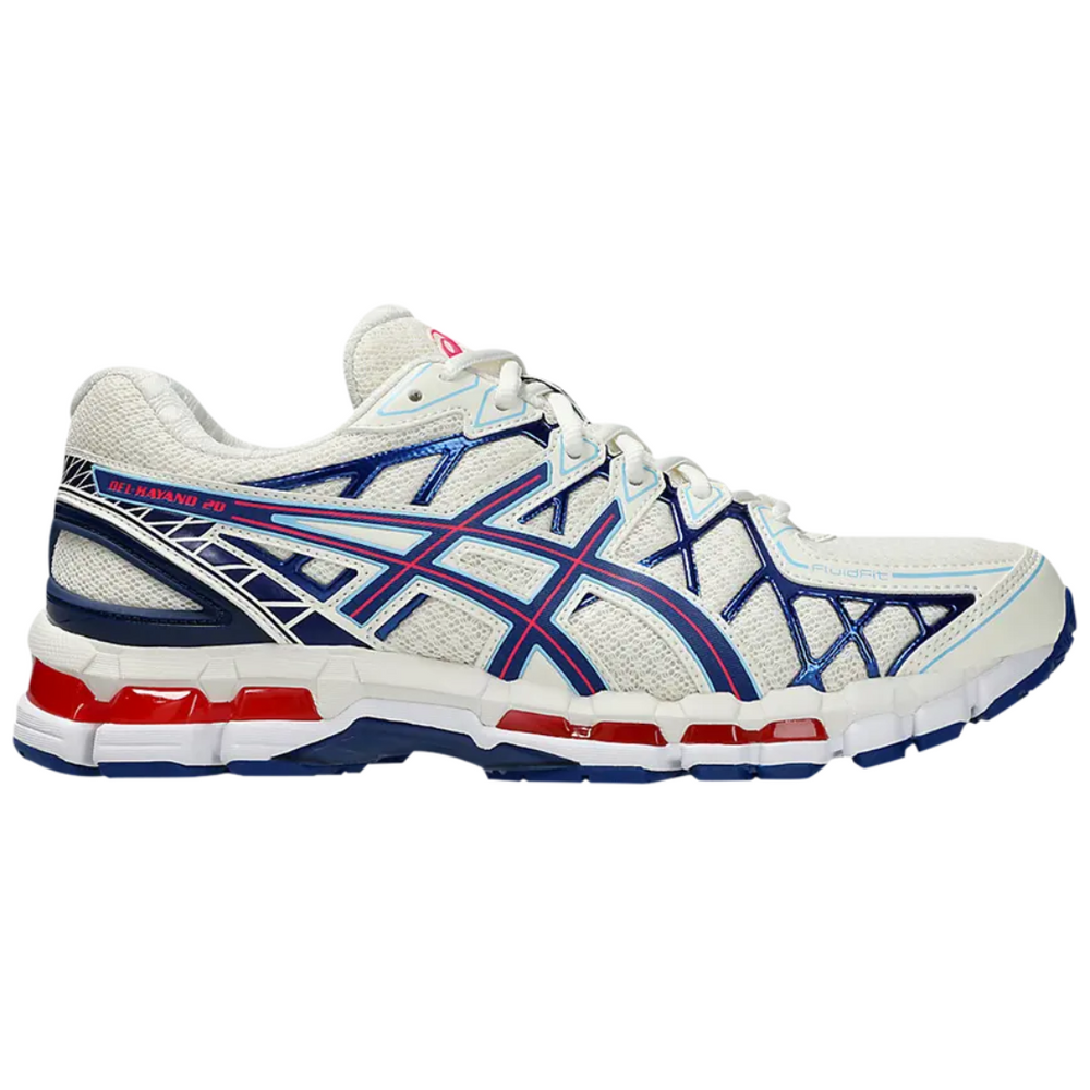 ASICS Gel-Kayano 20 Cream Blue Red