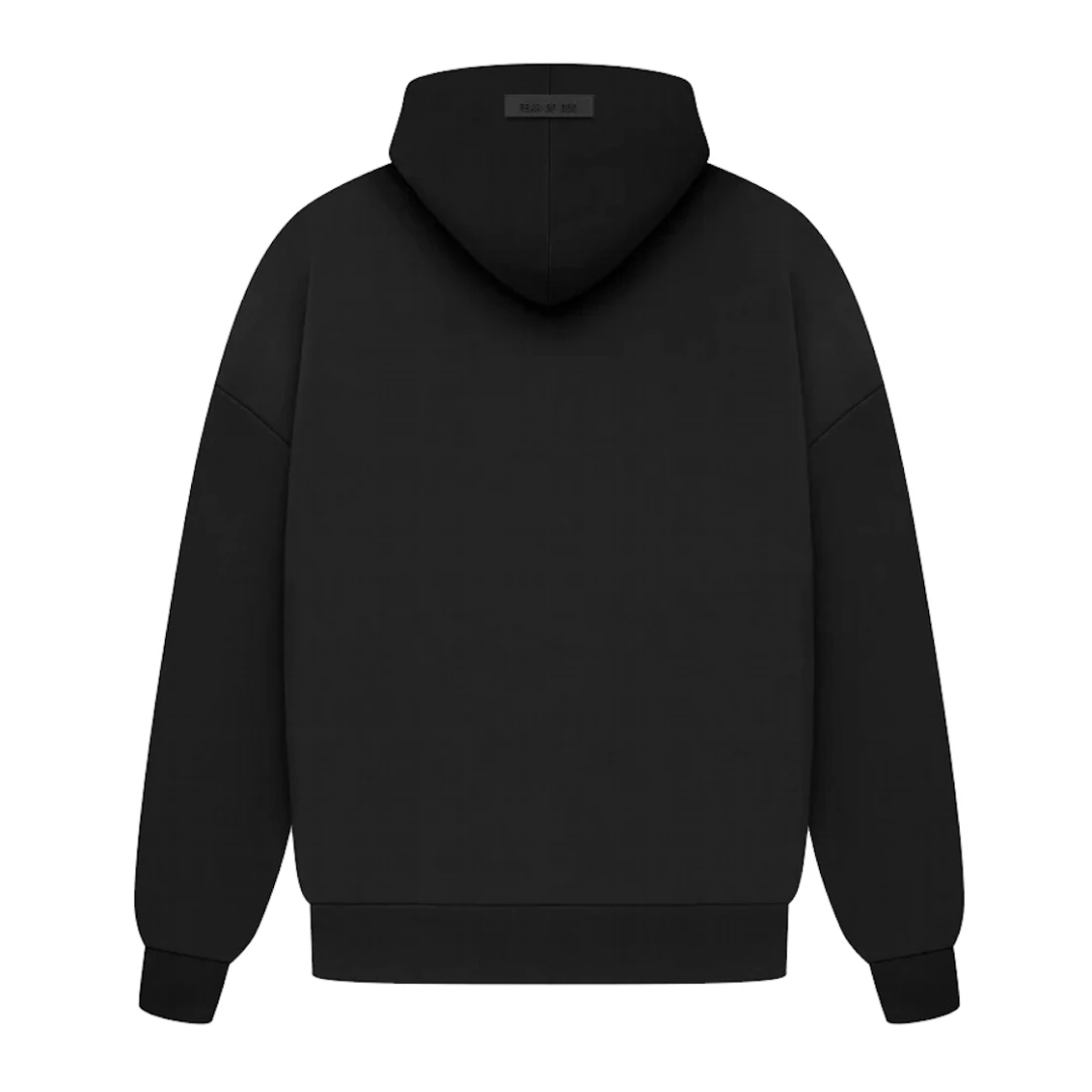 Fear of God Essentials Arch Logo Hoodie Jet Black