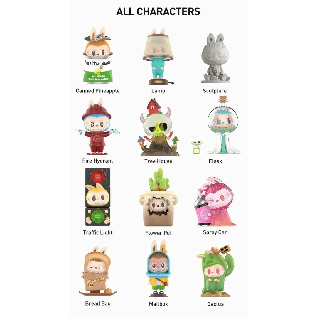 Pop Mart Labubu The Monsters Almost Hidden Series Figure Single Blind Box