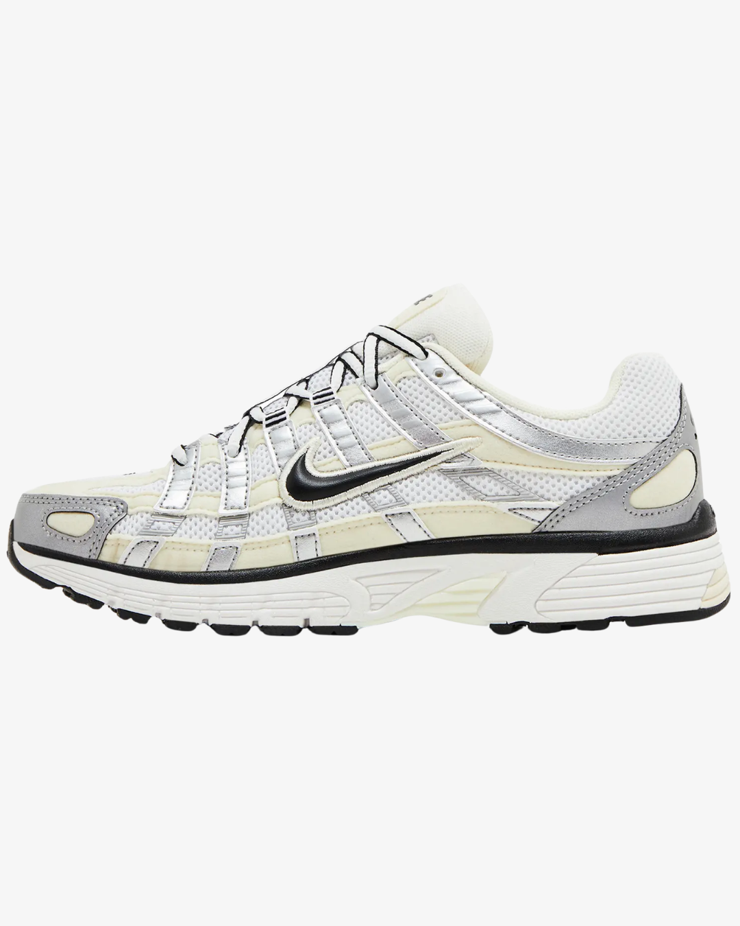 Nike P-6000 Coconut Milk Metallic Silver Wmns