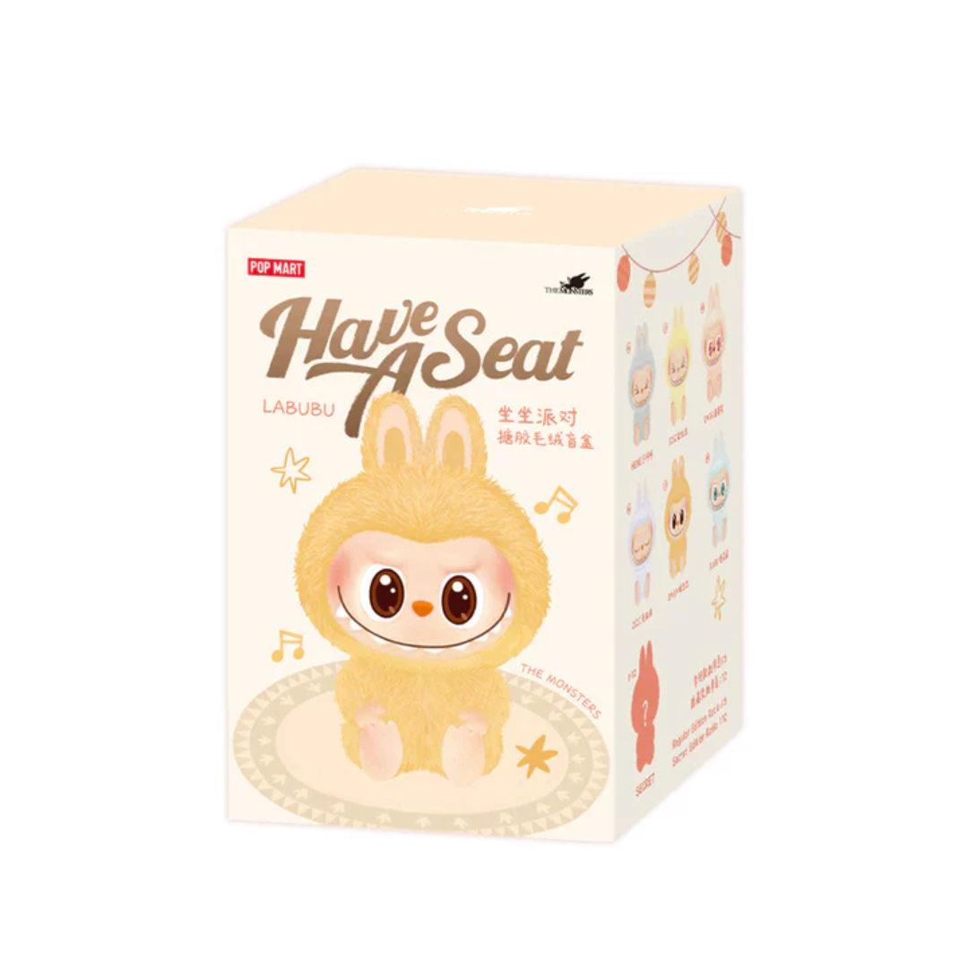 Pop Mart Labubu The Monsters Have a Seat Vinyl Plush Blind Box