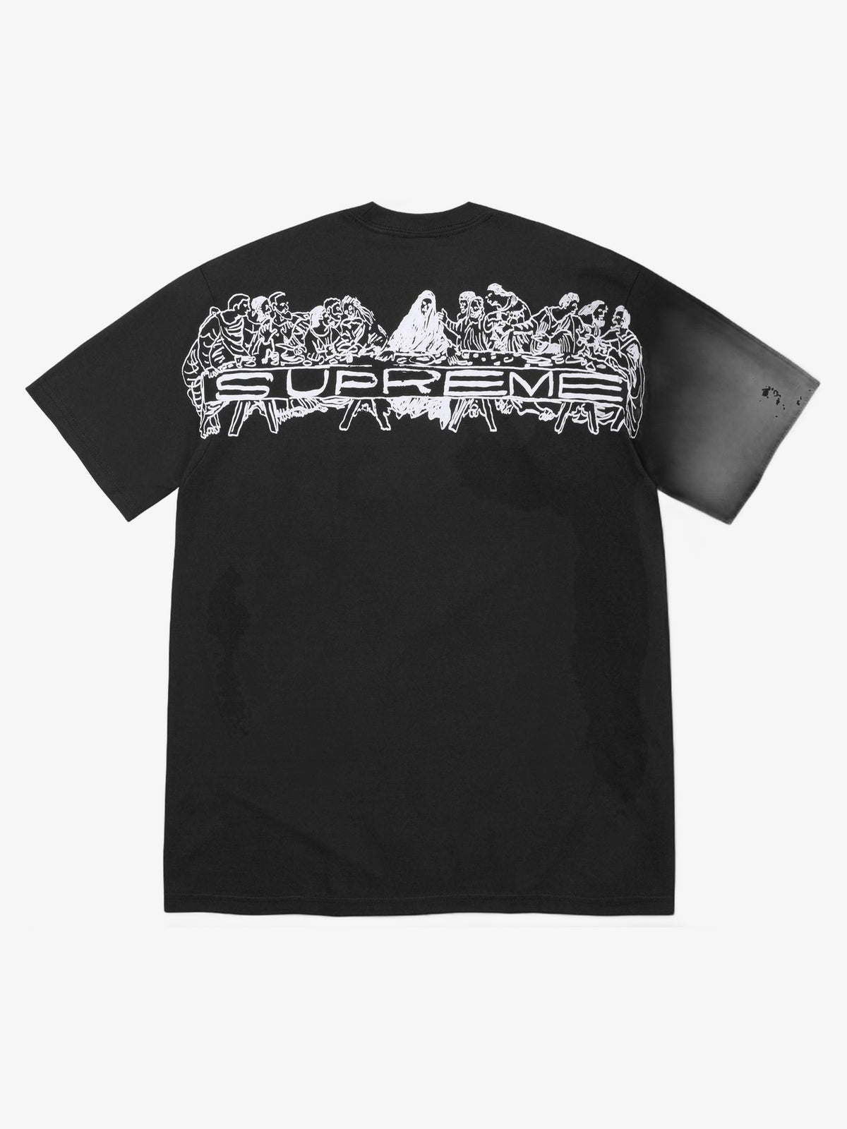 Supreme Supper Tee 'Black' – back