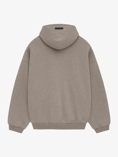 Fear of God Essentials Fleece Hoodie 'Heather Gray' – back
