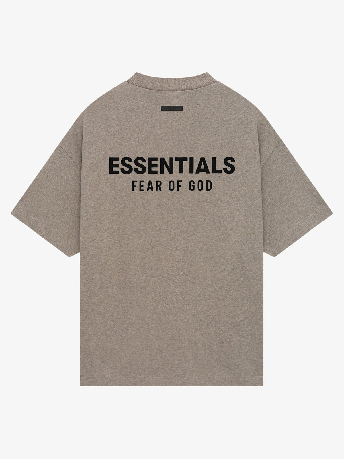 Fear of God Essentials Jersey Crewneck T-Shirt 'Heather Gray' – back