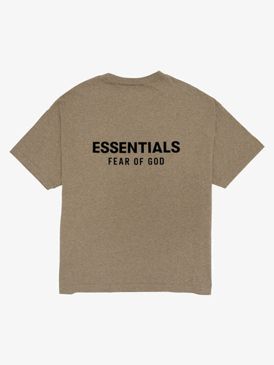 Fear of God Essentials Classic Short Sleeve Tee 'Homestead Heather' – back