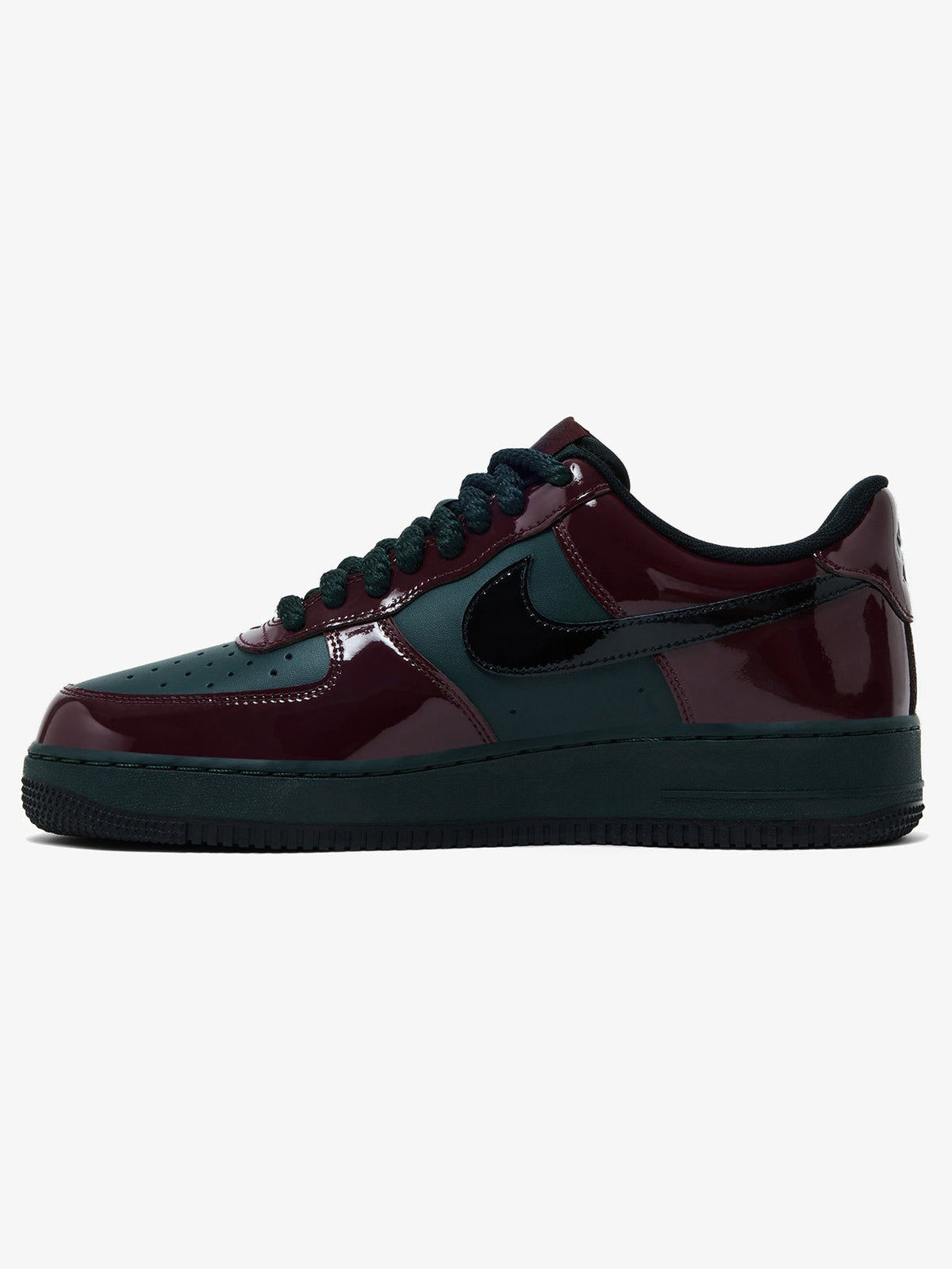Nike Air Force 1 Low '07 LV8 'Patent Leather Beef And Broccoli' – inner side