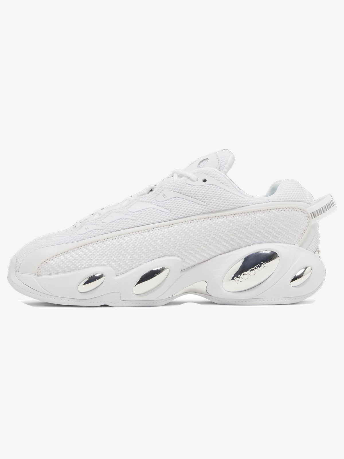 Nike NOCTA Glide 'Drake White Chrome' – inner side