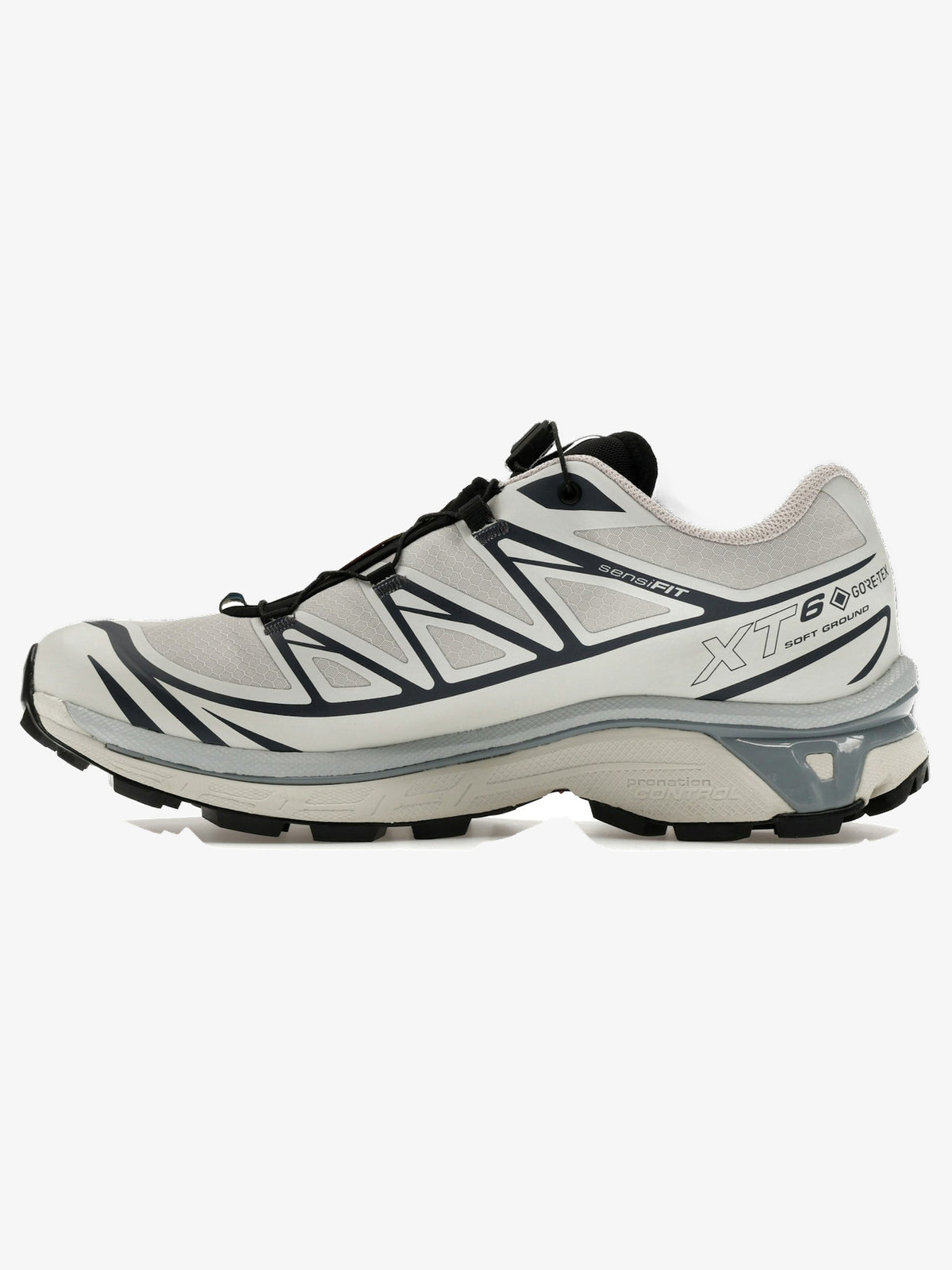 Salomon XT-6 Gore-Tex 'Silver Cloud Black' – inner side