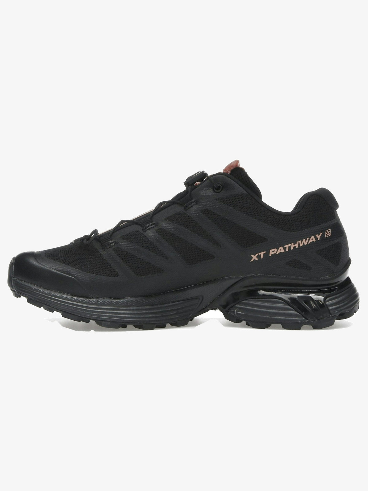 Salomon XT-Pathway 2 'Satin Black Mahogany Rose' – inner side