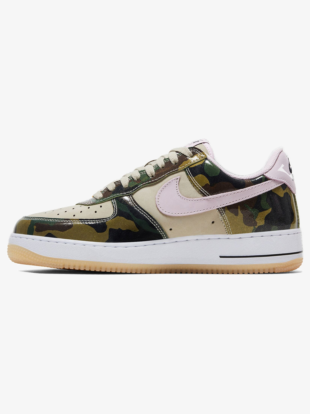 Nike Air Force 1 Low '07 LV8 'Patent Camo Pink' – inner side