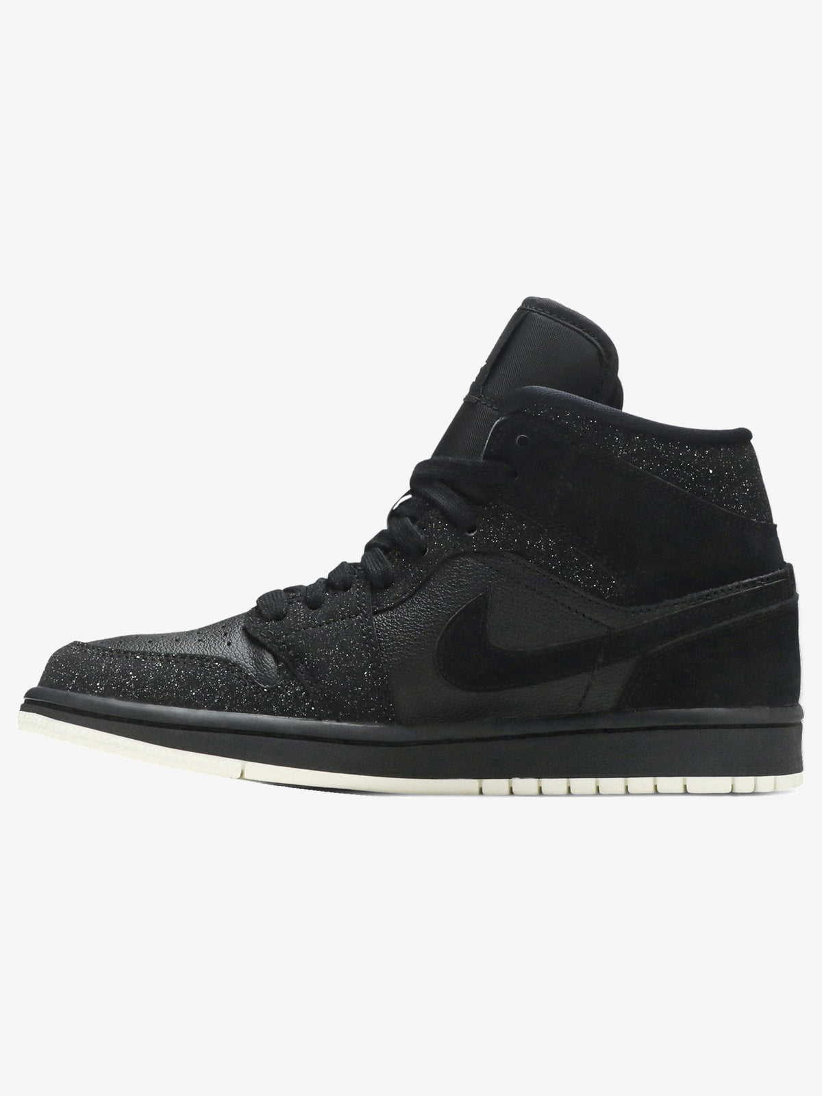 Jordan 1 Mid 'Glitter Black' (W) – inner side