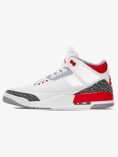 Jordan 3 Retro 'Fire Red (2022)' – inner side