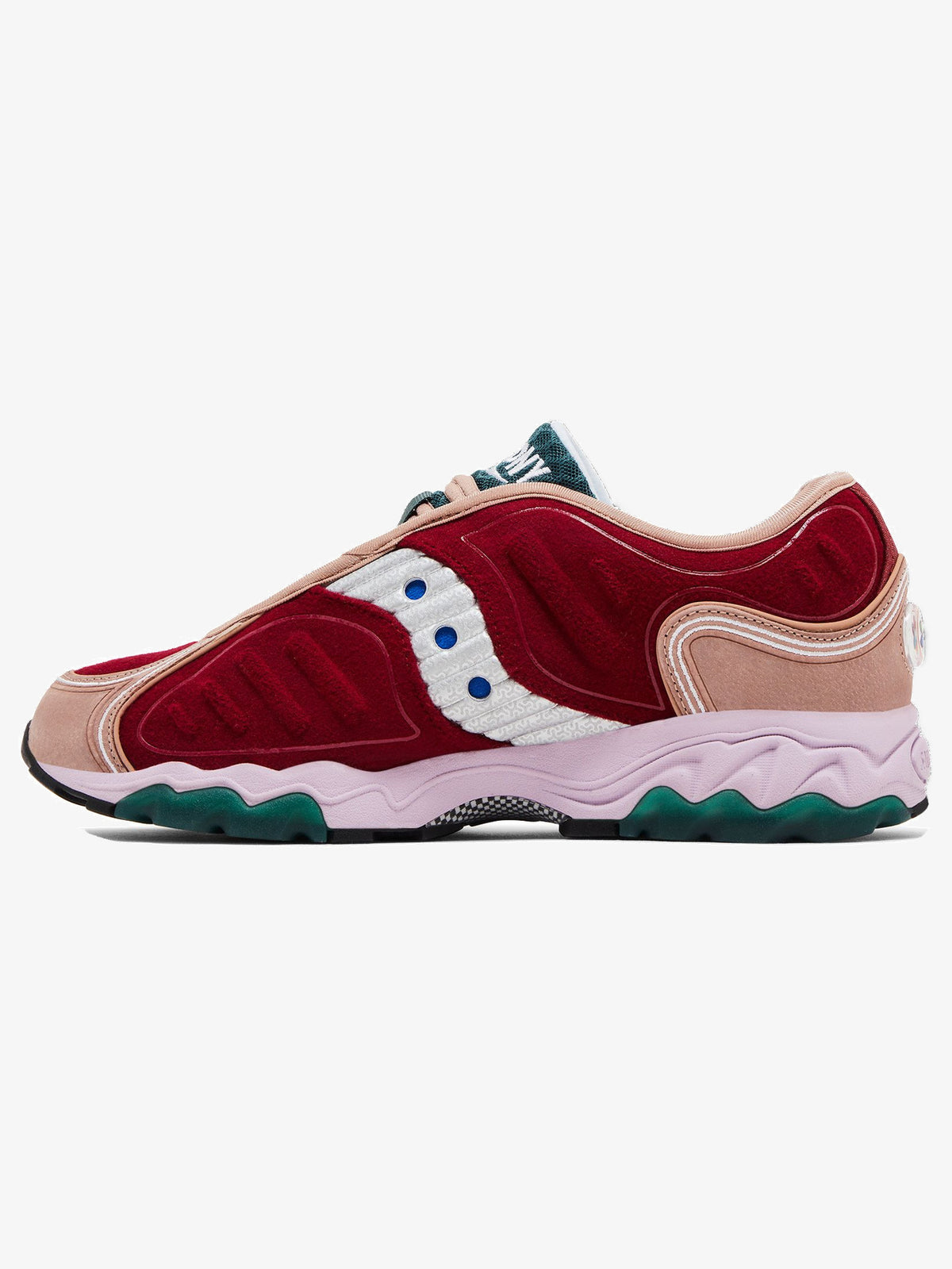 Saucony Matrix 'Jae Tips No Shoes In The House Burgundy' – inner side