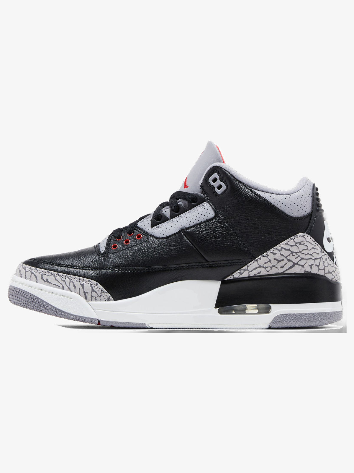 Jordan 3 Retro OG 'Black Cement (2024)' – inner side