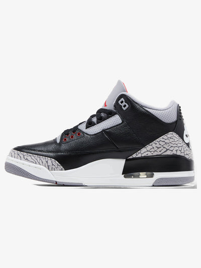 Jordan 3 Retro OG 'Black Cement (2024)' – inner side