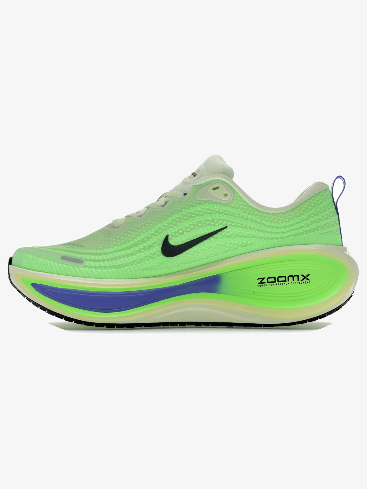Nike Vomero Plus 'Volt Tint Lime Blast Sapphire' – inner side