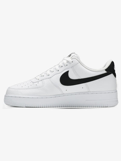 Nike Air Force 1 Low '07 'White Black Pebbled Leather' – inner side