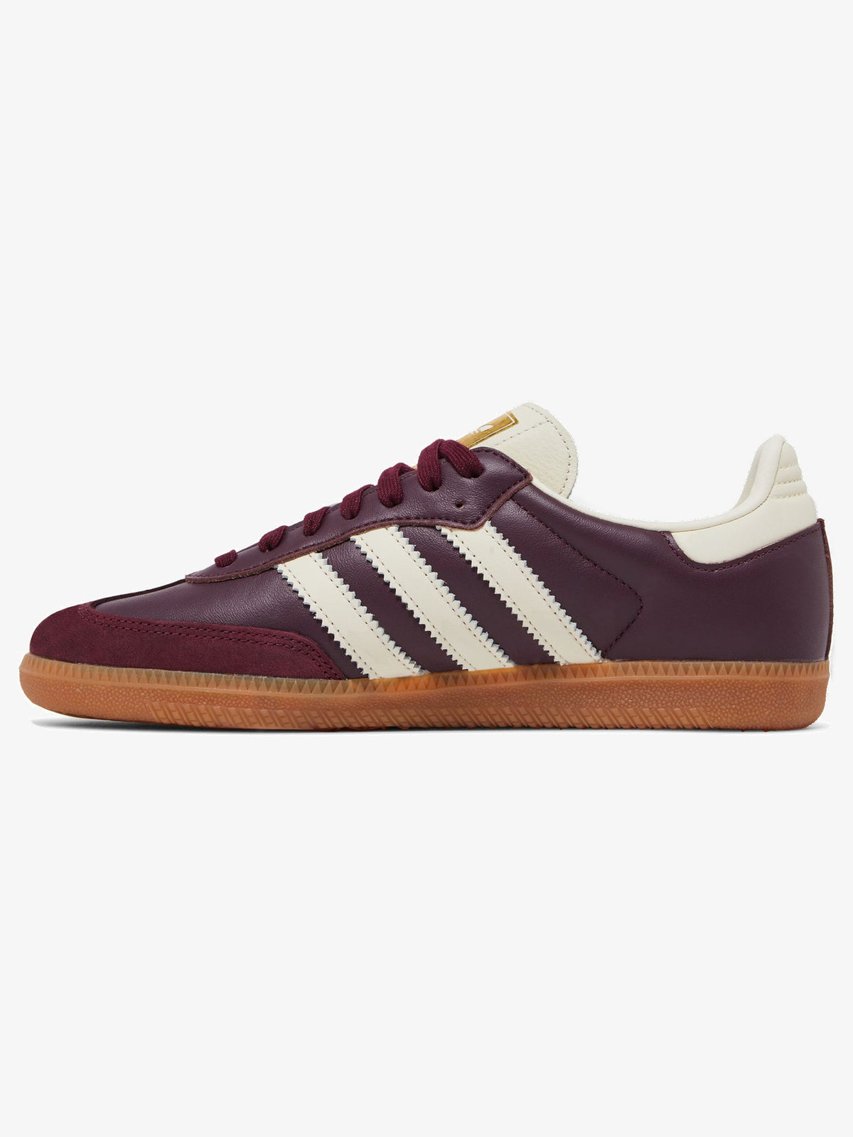 adidas Samba OG 'Maroon Gold Metallic' (W) – inner side
