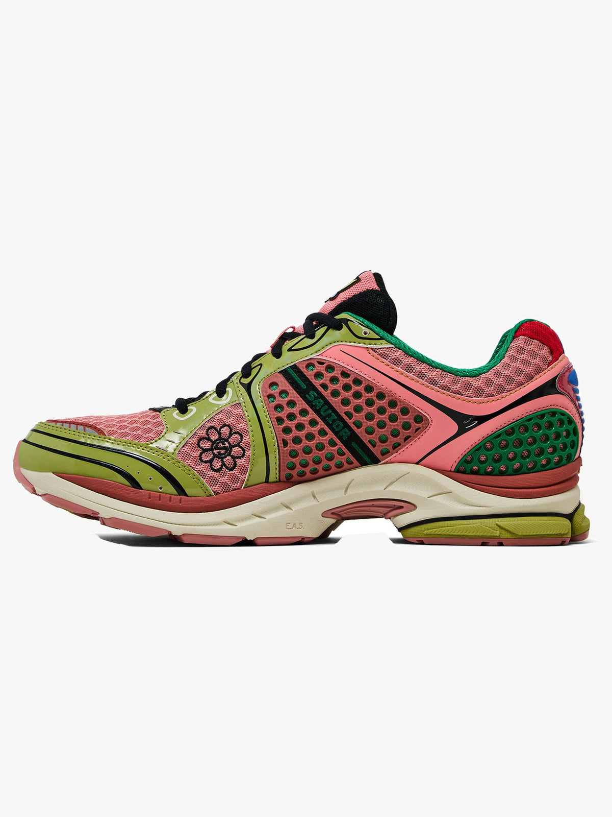 Saucony ProGrid Triumph 4 'Jae Tips Flowers Grow Uptown Virginia Creeper' – inner side