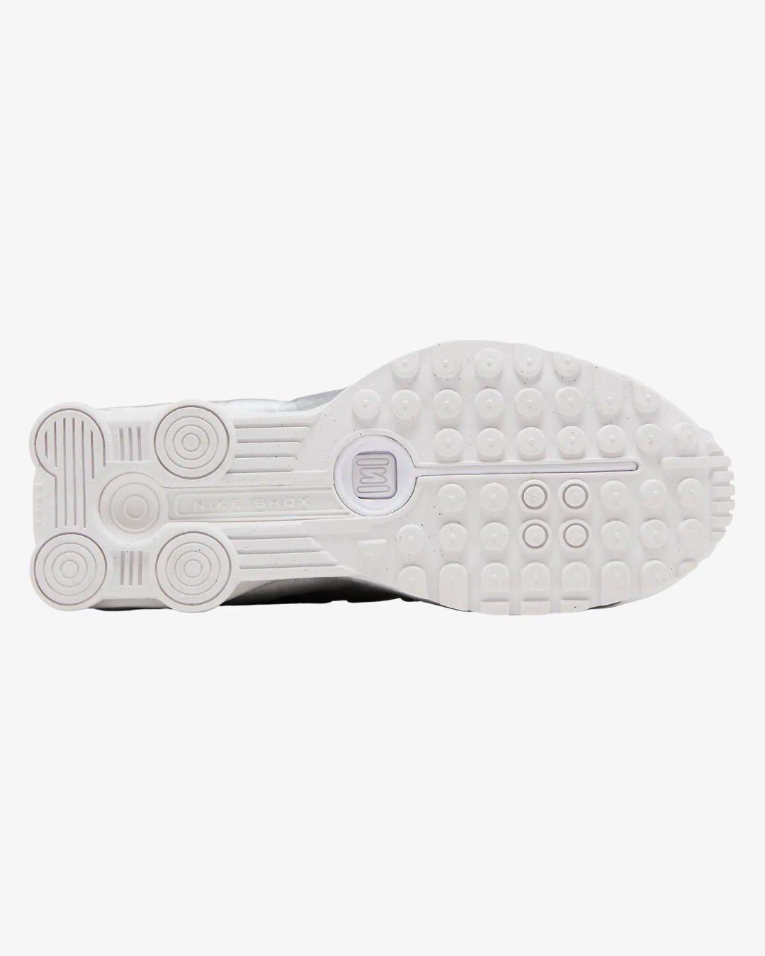 Nike Shox R4 GS White Metallic Silver 2025